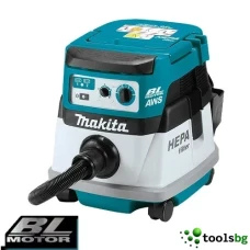 MAKITA DVC 157 LZX3 SOLO - ПРОФЕСИОНАЛНА АКУМУЛАТОРНА БЕЗЧЕТКОВА ПРАХОСМУКАЧКА